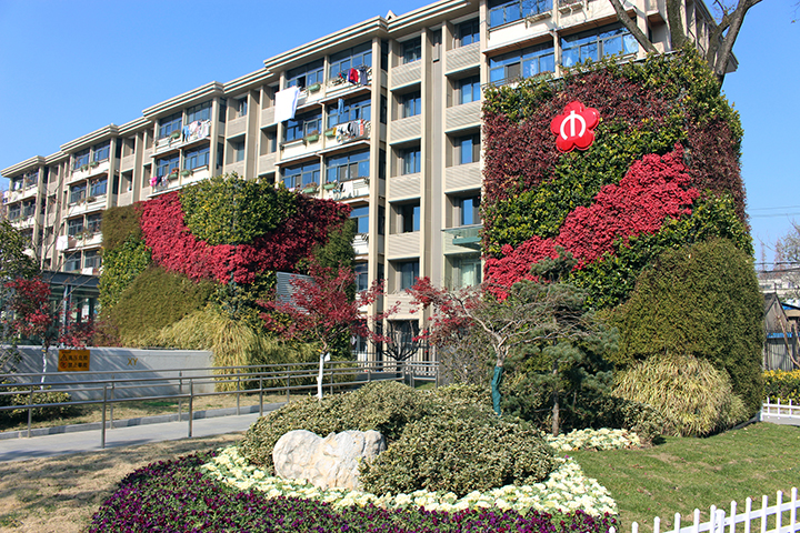 室外植物墻