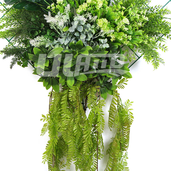 自制仿真植物壁掛局部細(xì)節(jié)圖